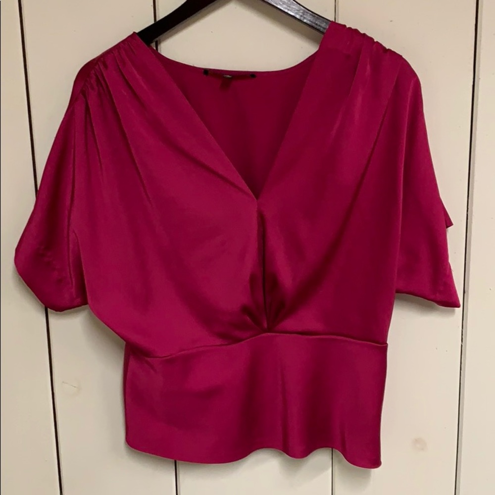 Cynthia Steffe Magenta Pink Top Size Medium